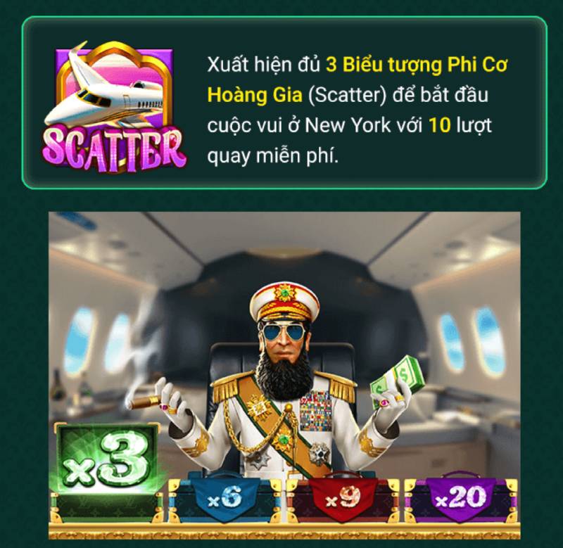 Scatter và free spin