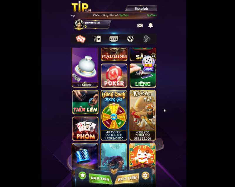 Tính Năng Nổi Bật Của TIP CLUB